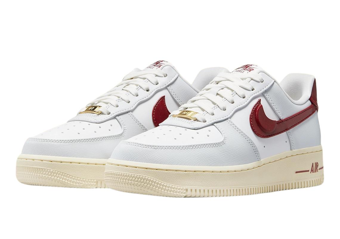 Nike Air Force 1 Low 07 Se Just Do It Photon Dust Team Red (w) in Black |  Lyst
