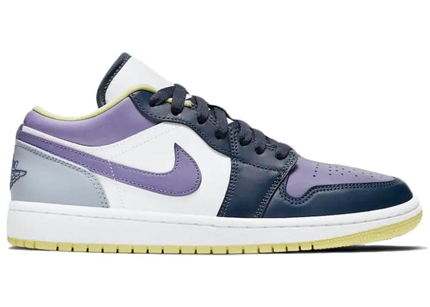 Nike Jordan 1 Low Purple Magenta (w) in Black | Lyst