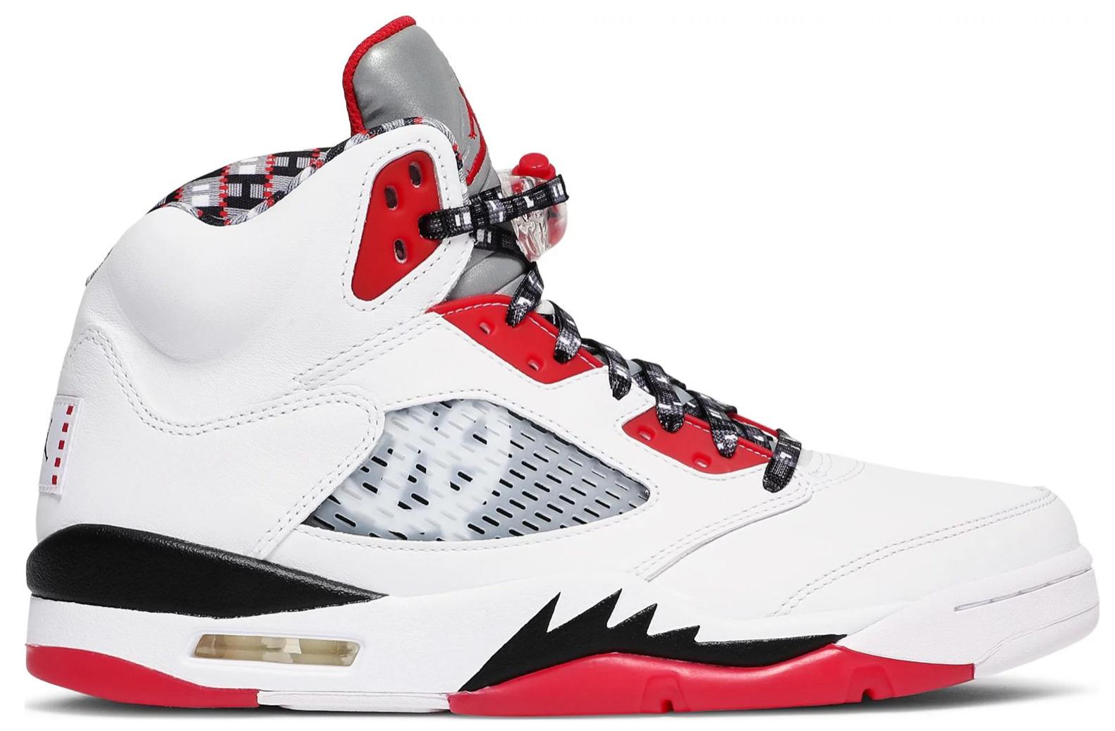 Jordan, Shoes, Air Jordan Retro 5 Supreme White