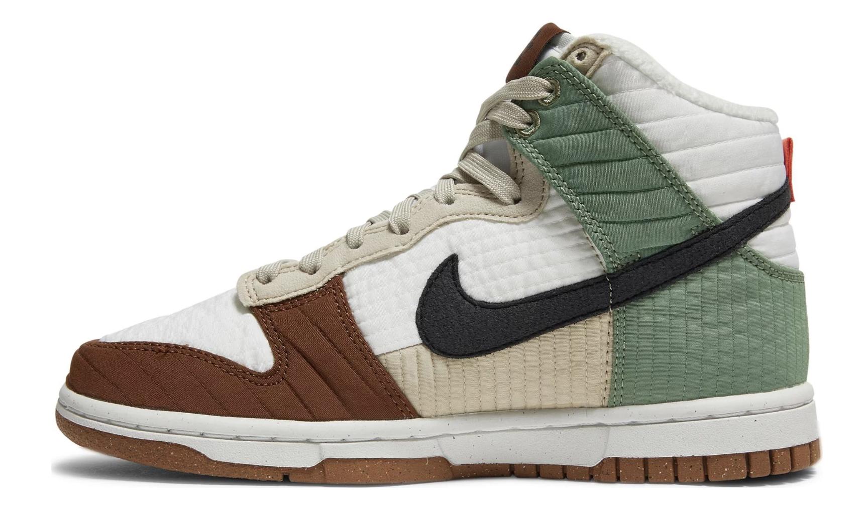 Nike Dunk High Next Nature Summit White (w) in Green | Lyst