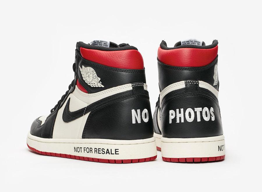 Nike Jordan 1 Retro High Not For Resale Varsity Red in Black | Lyst