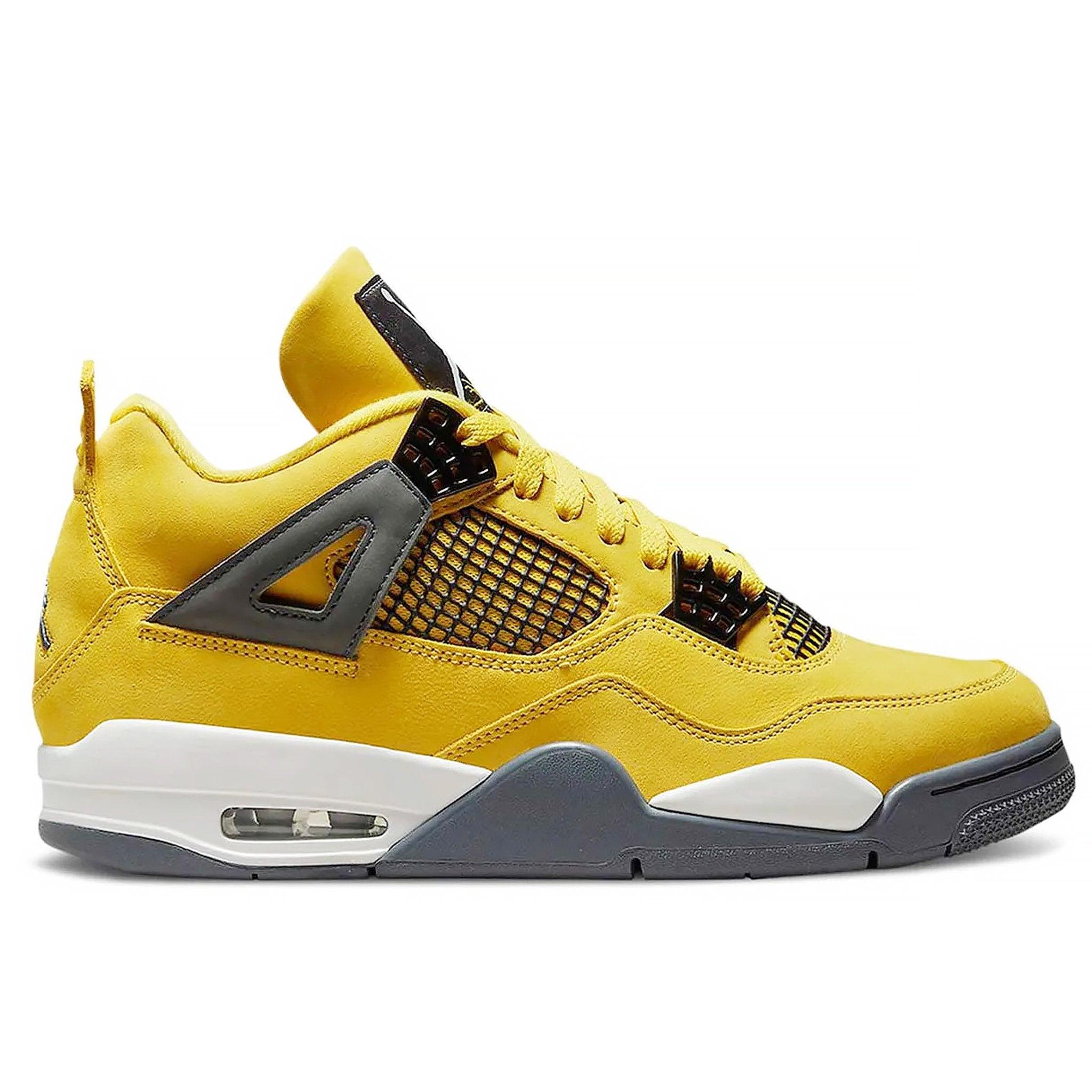 Nike Jordan 4 Retro Lightning 2021 (m) in Yellow Lyst