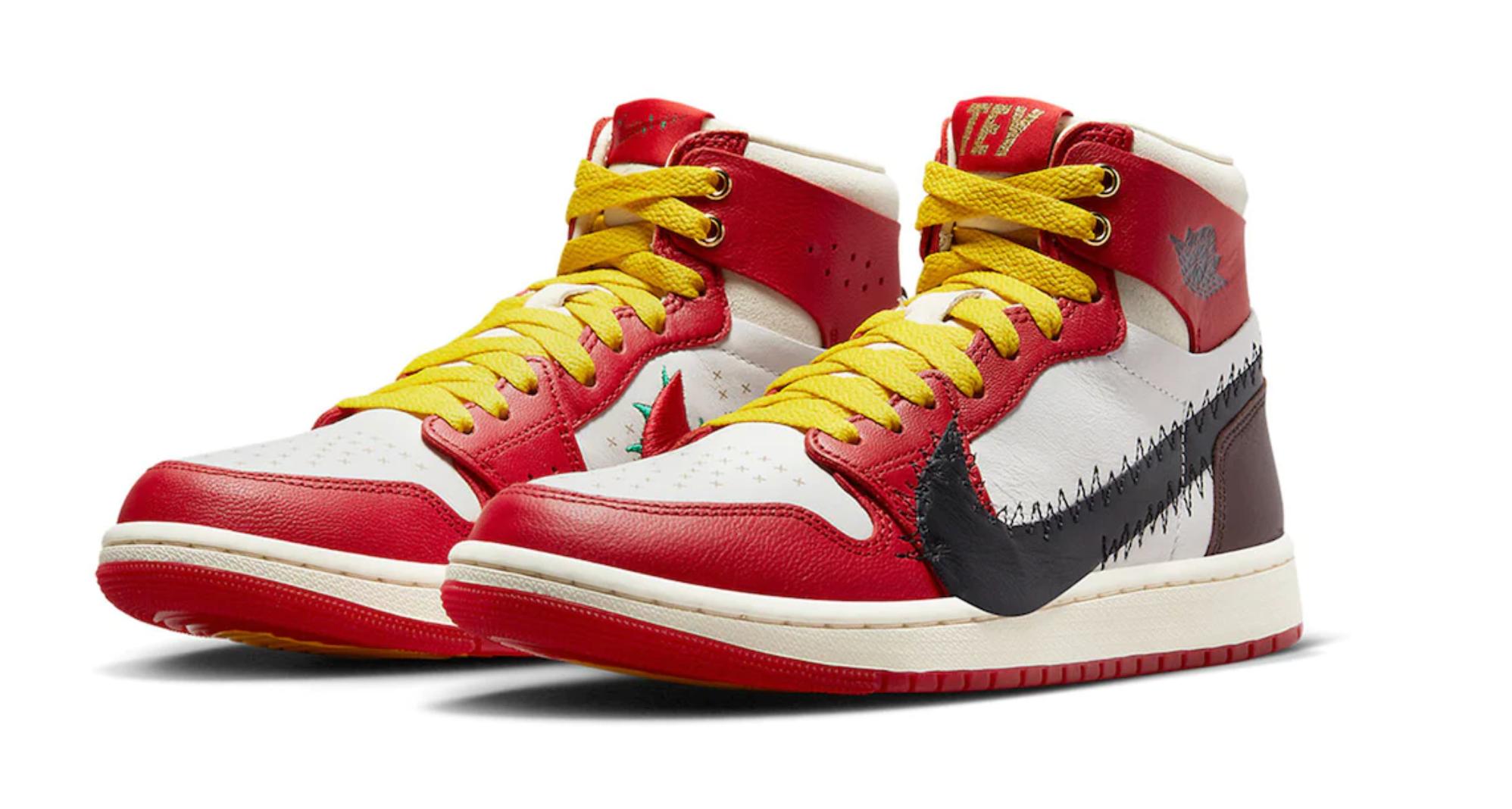 Nike Jordan 1 High Zoom Air Cmft 2 Teyana Taylor A Rose From Harlem (w) in  Red for Men | Lyst