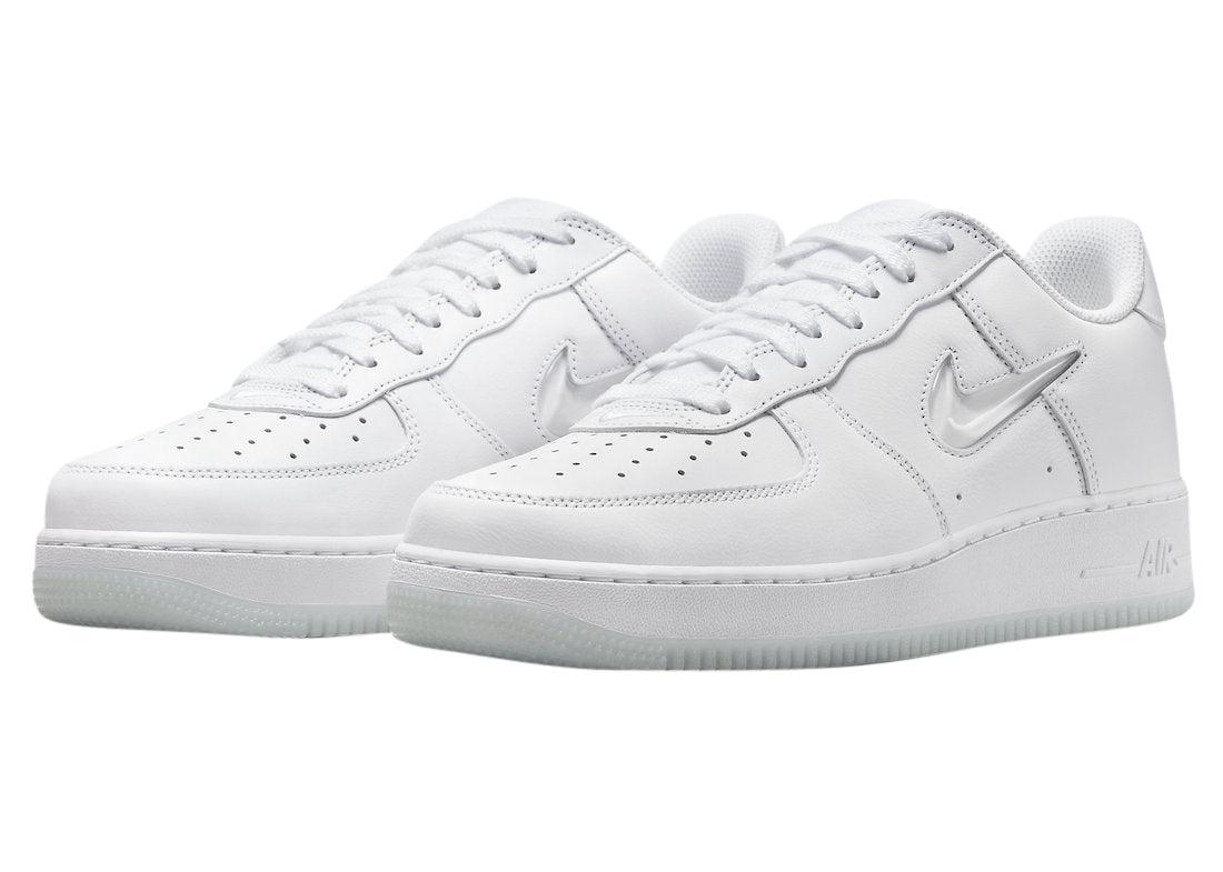 Nike Air Force 1 Low '07 Retro Color Of The Month Jewel Swoosh Triple White  (m) for Men | Lyst