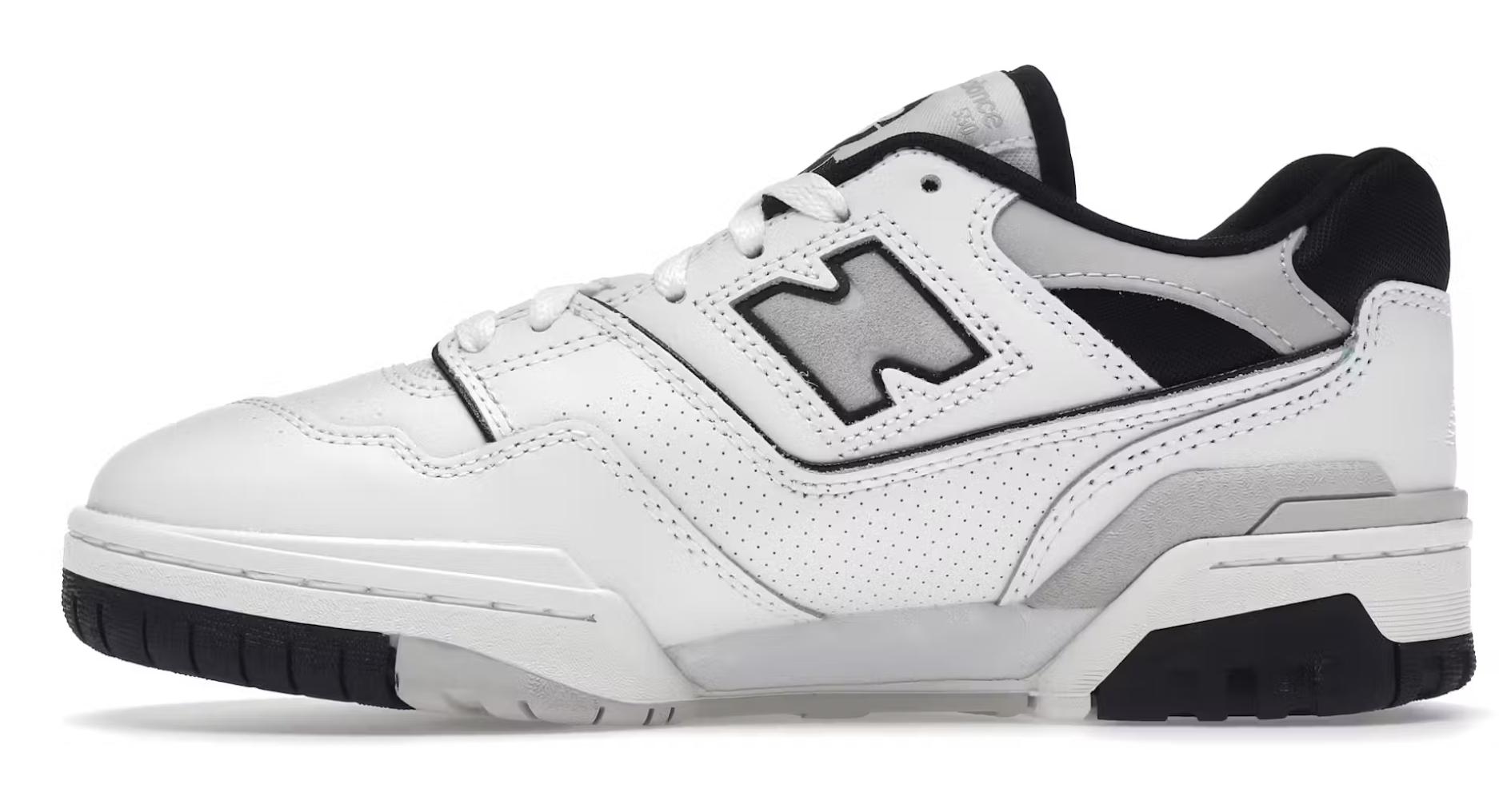 New Balance 550 White Black Grey | Lyst