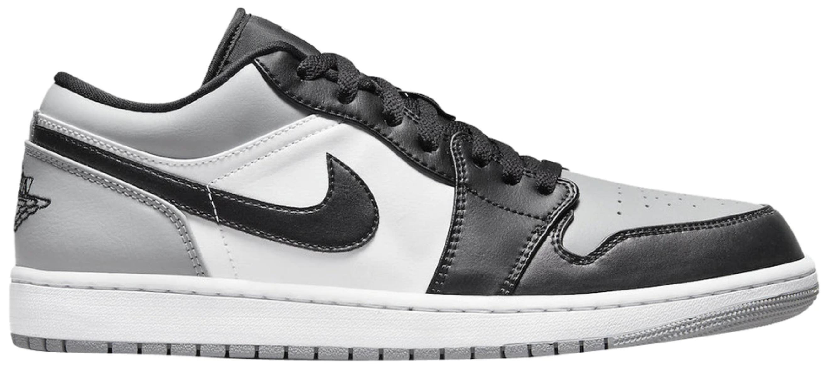 Nike Jordan 1 Low Shadow Toe in Black | Lyst