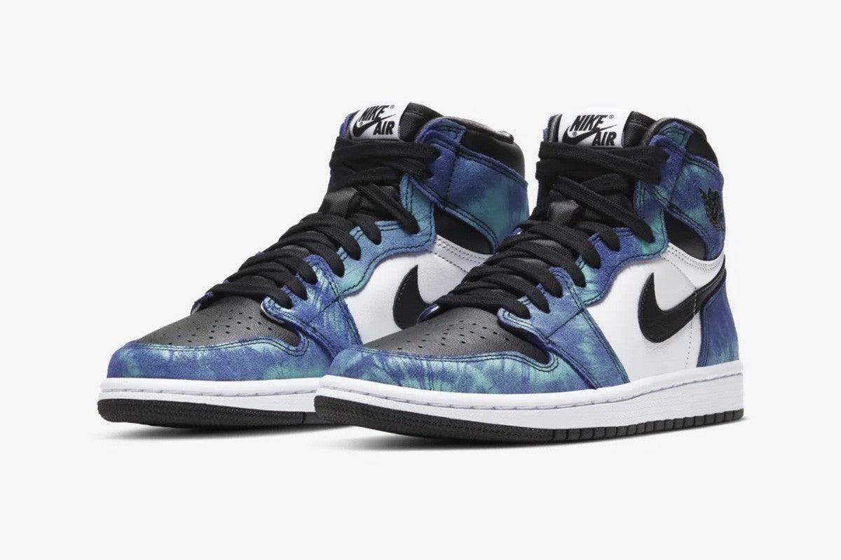 Nike Jordan 1 Retro High Tie Dye (w) in Blue | Lyst