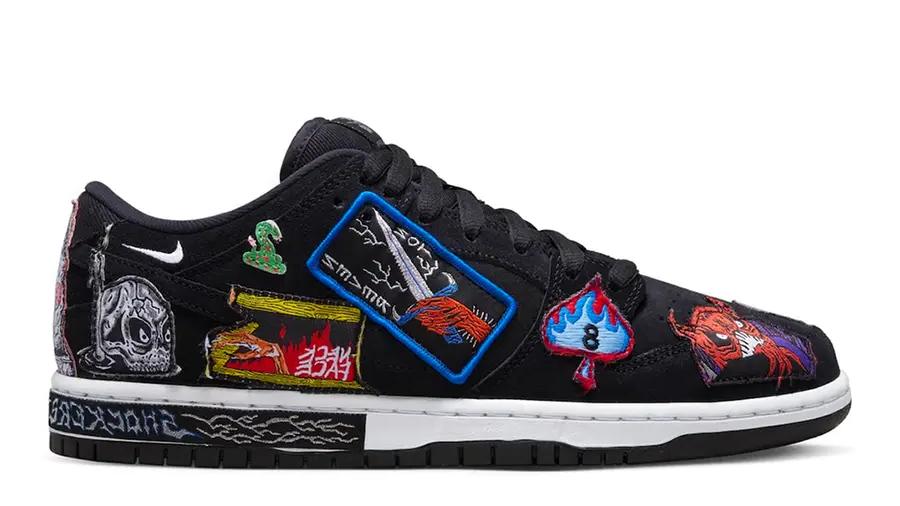 Nike SB Dunk Low Pro Strangelove Sneakers - Farfetch