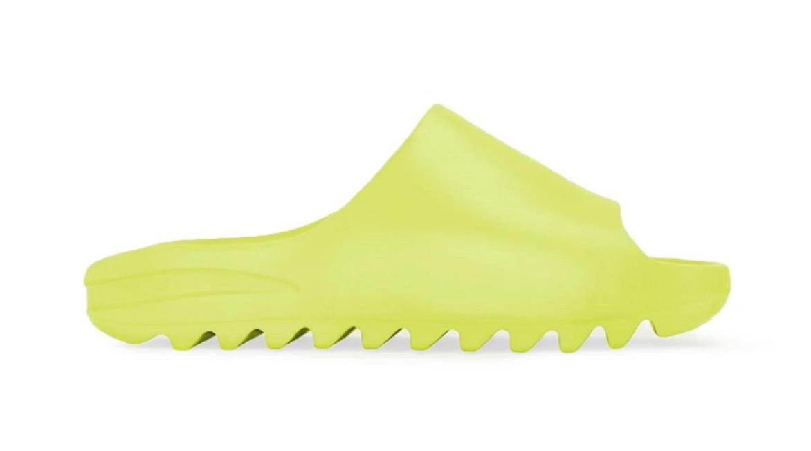 Yeezy Slide Glow Green in Yellow | Lyst