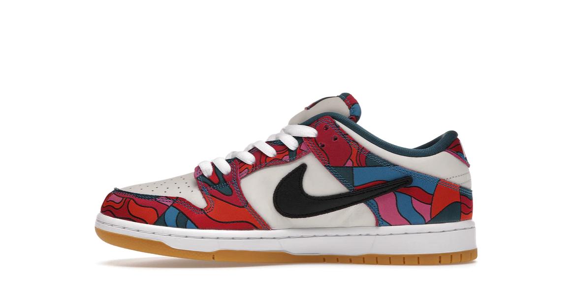 Nike Sb Dunk Low Parra Abstract Art in Black | Lyst