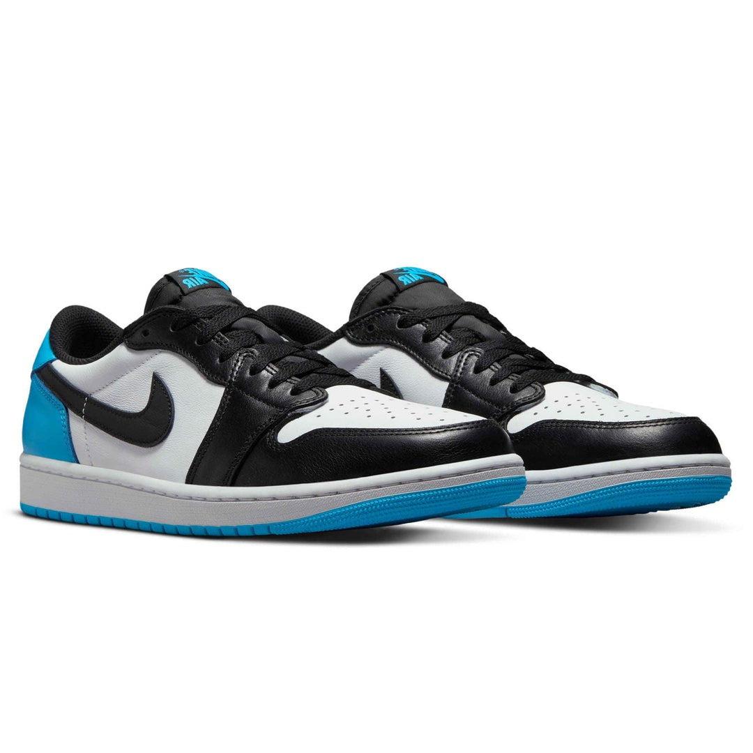 Nike Jordan 1 Low Black Dark Powder Blue (w) | Lyst