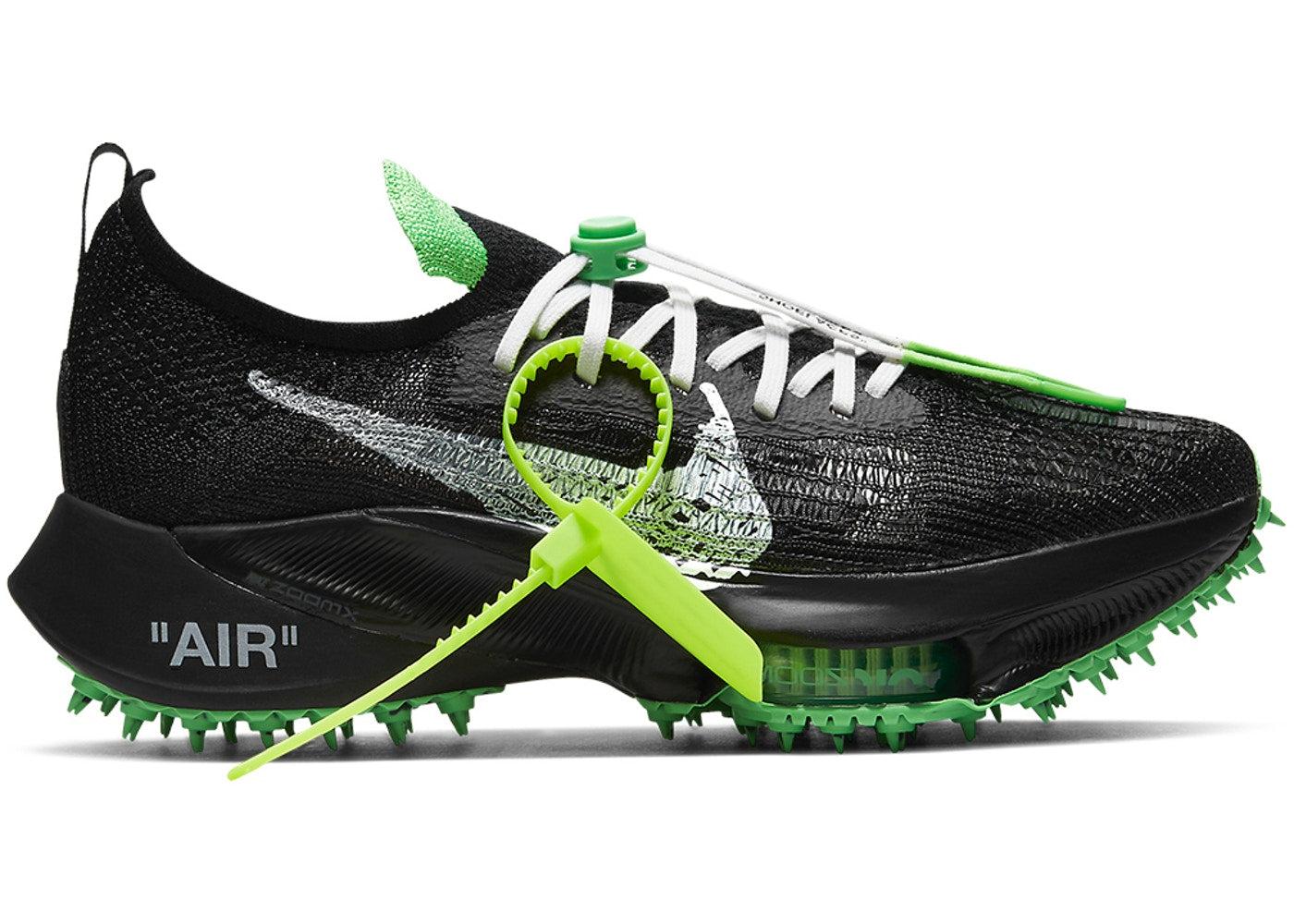 Nike Off-white X Air Zoom Tempo Black Scream Green | Lyst