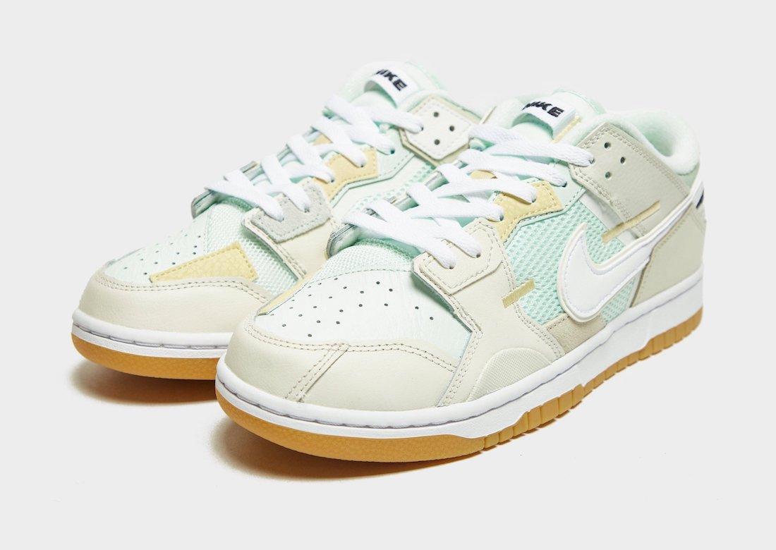 Nike Dunk Low Scrap Sea Glass in White | Lyst