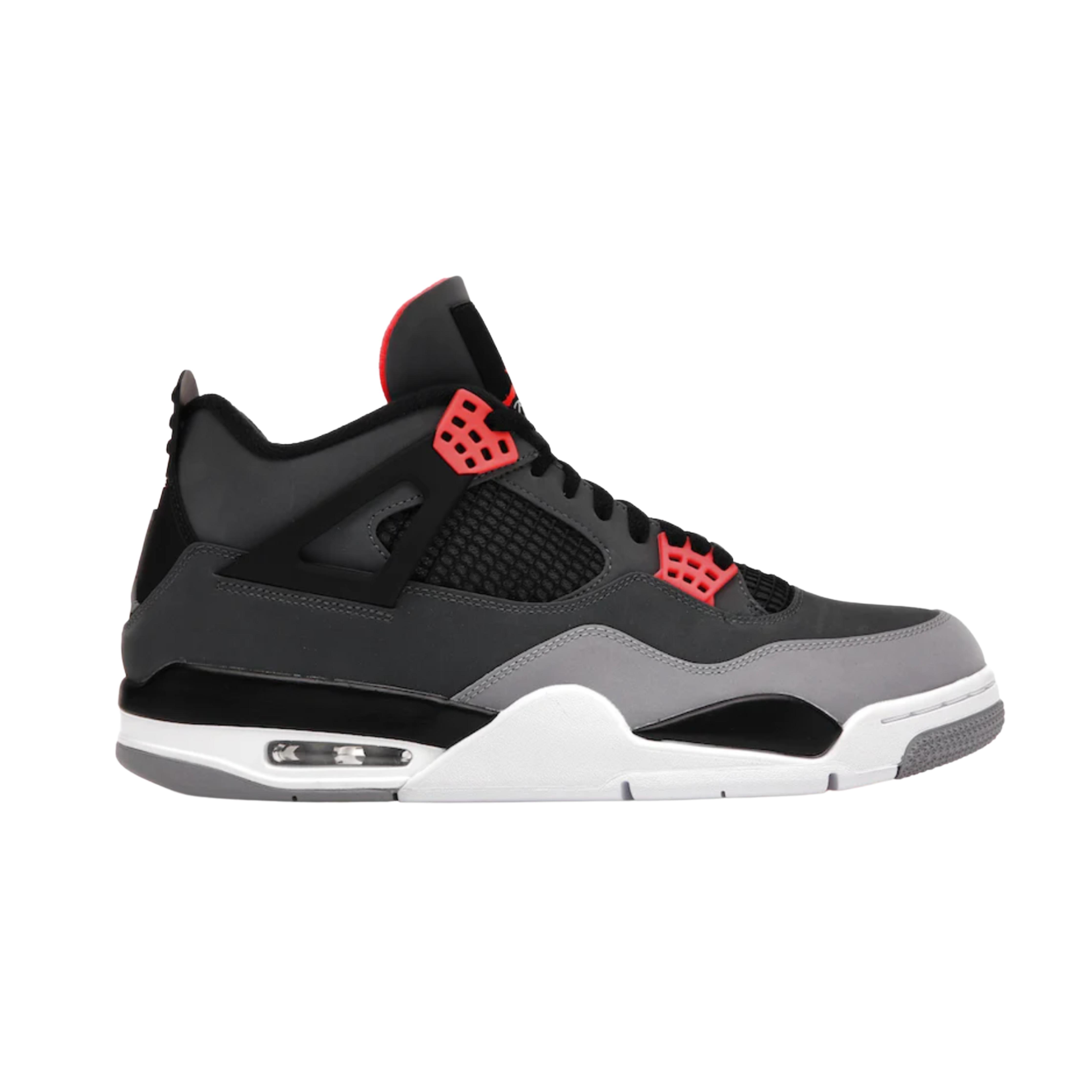Nike Jordan 4 Retro Infrared (gs) in Black | Lyst