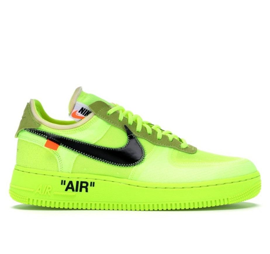 Off-White c/o Virgil Abloh Air Force 1 Low X Volt in Yellow | Lyst