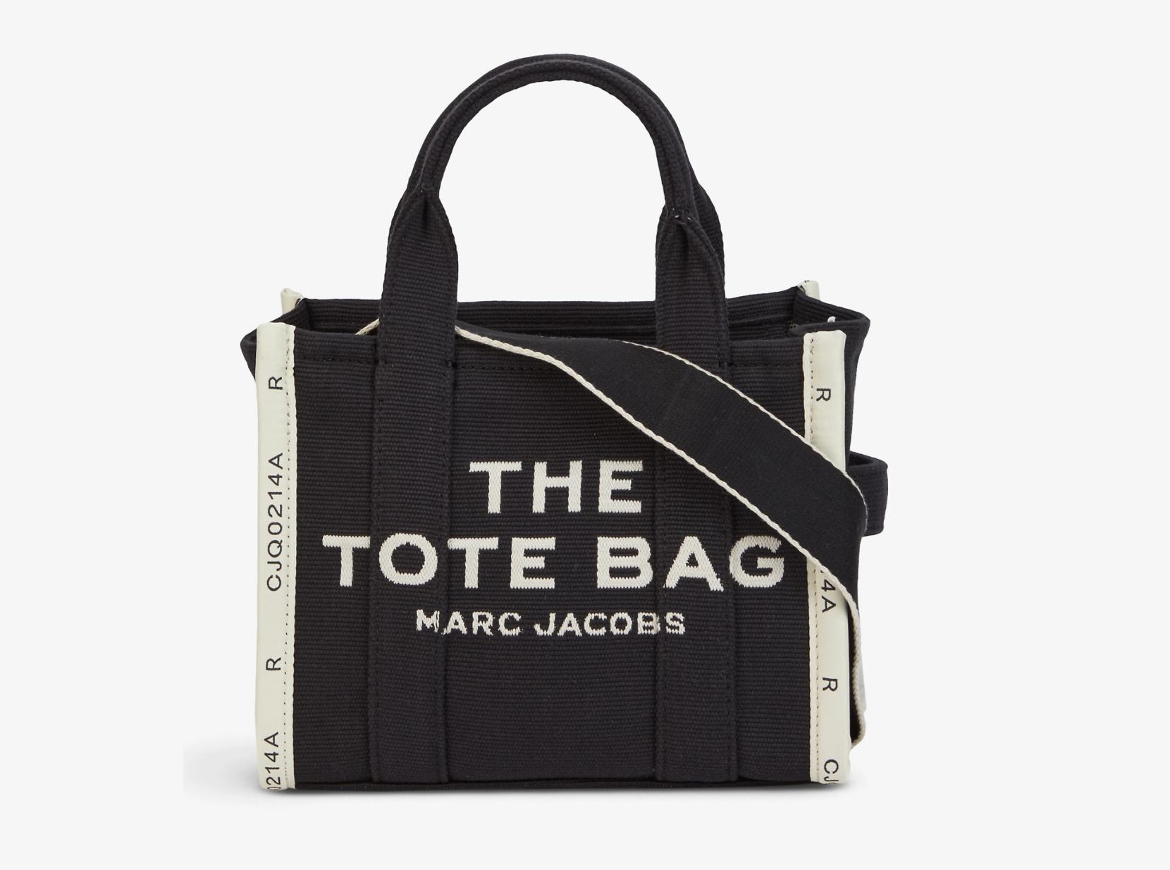 Marc Jacobs Small The Jacquard Tote Bag - Black