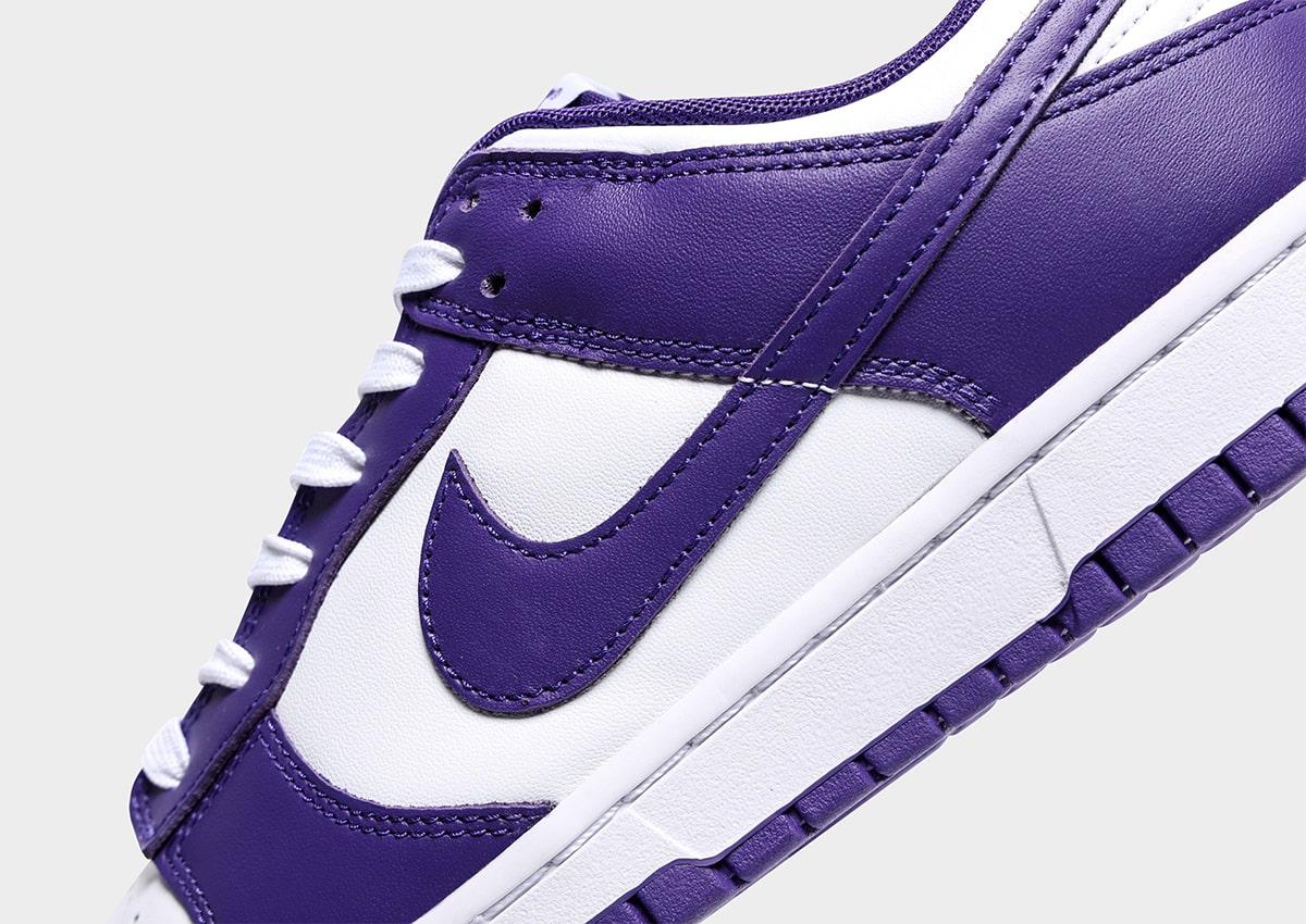 Nike Dunk Low Championship Court Purple in Blue | Lyst