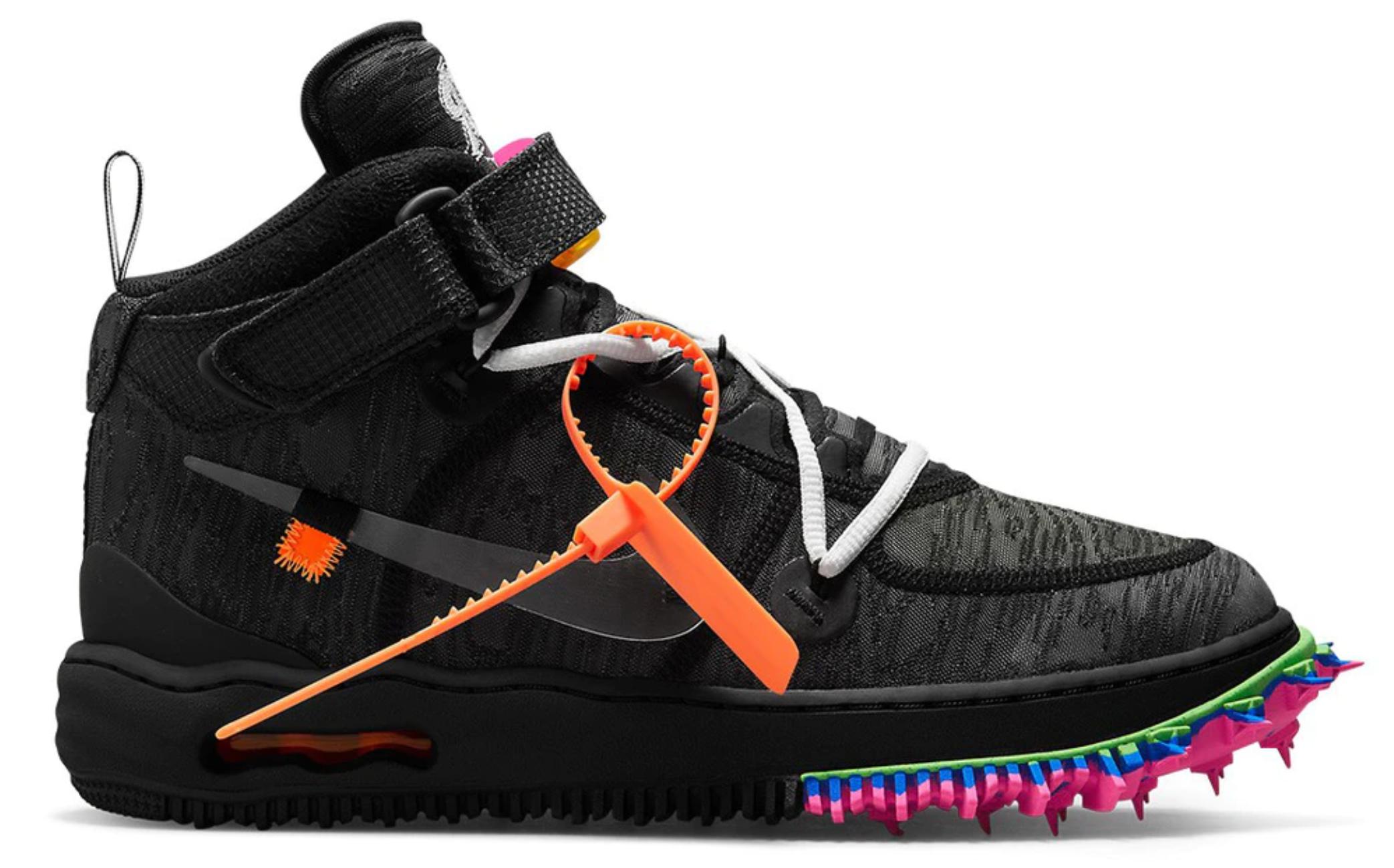 Nike Air Force 1 Mid X Off-white Black | Lyst
