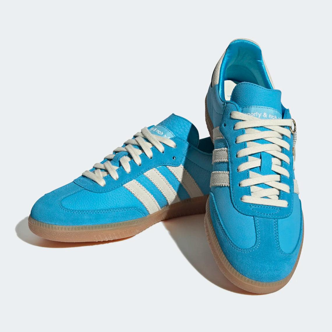 adidas Woo - Samba Og Sporty & Rich Blue Grey | Lyst