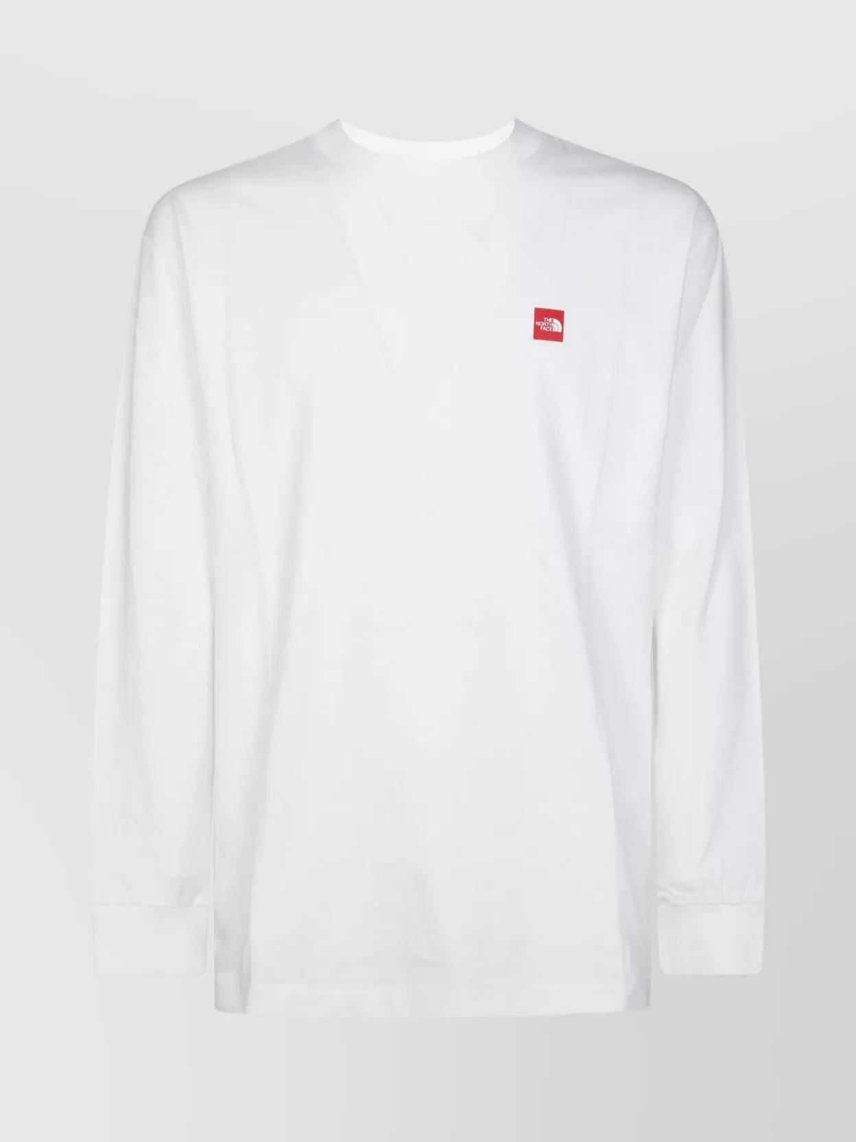 ★★THE NORTH FACE★★ White Label TNF Crew Long Sleeve T-Sh The North Face TNF™ Terry Crew Gardenia White SM at Amazon