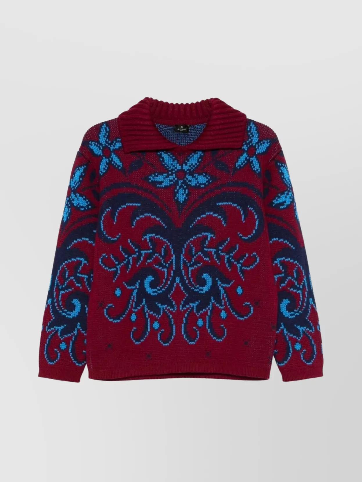 【送料&関税込】Etro Embroidered Cotton Sweater 送料&関税込】Etro Embroidered Cotton Sweater Etro