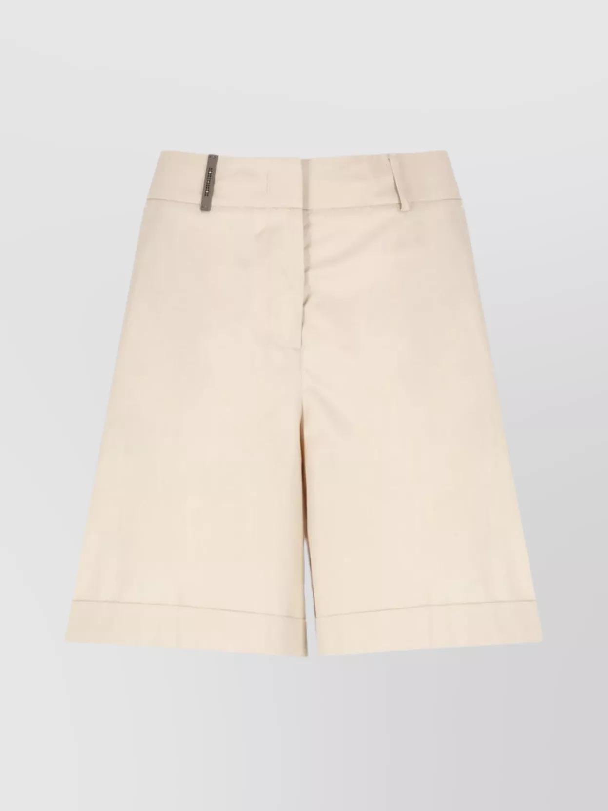 ショートパンツ PESERICO Women Shorts  Burmudas P0478801972 002 WHITE Warner's Women's No Muffin Top Shortie - Seamless, Shaping