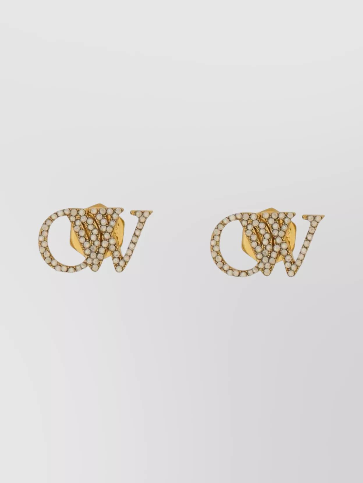 【関税&送料込】Off-White Logo Earrings Off-White c/o Virgil Abloh Earrings and ear cuffs for Women