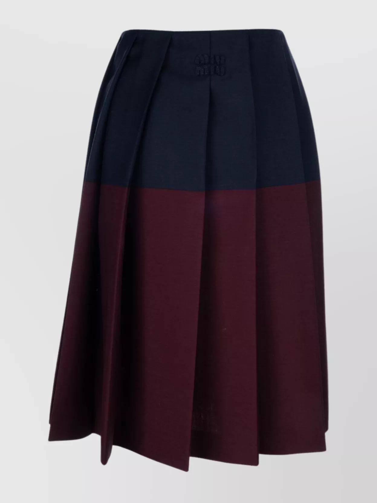 Miu Miu Mid-length skirts for Women | Online Sale up to 49