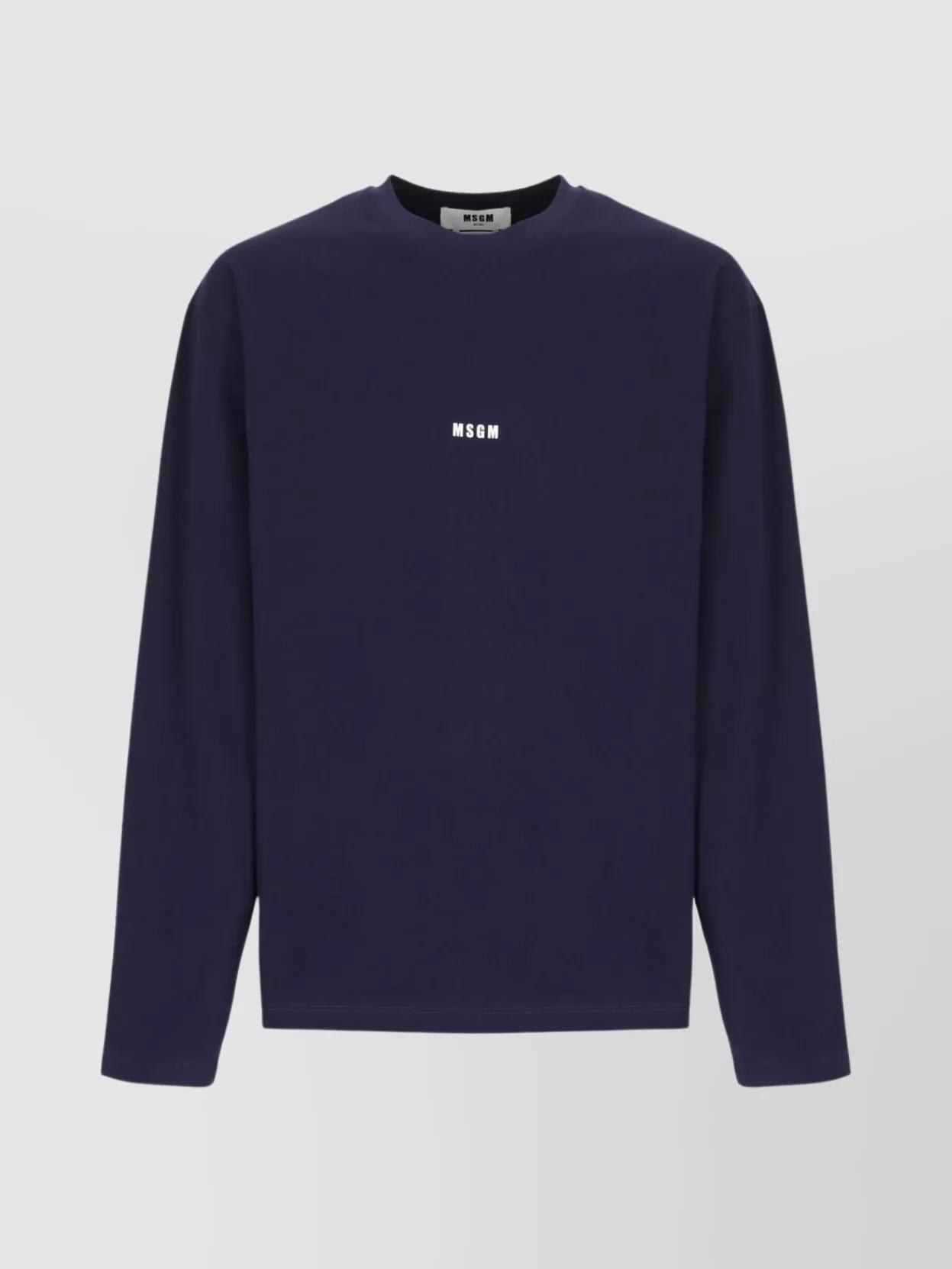 MSGM Long-sleeve t-shirts for Men | Online Sale up to 77
