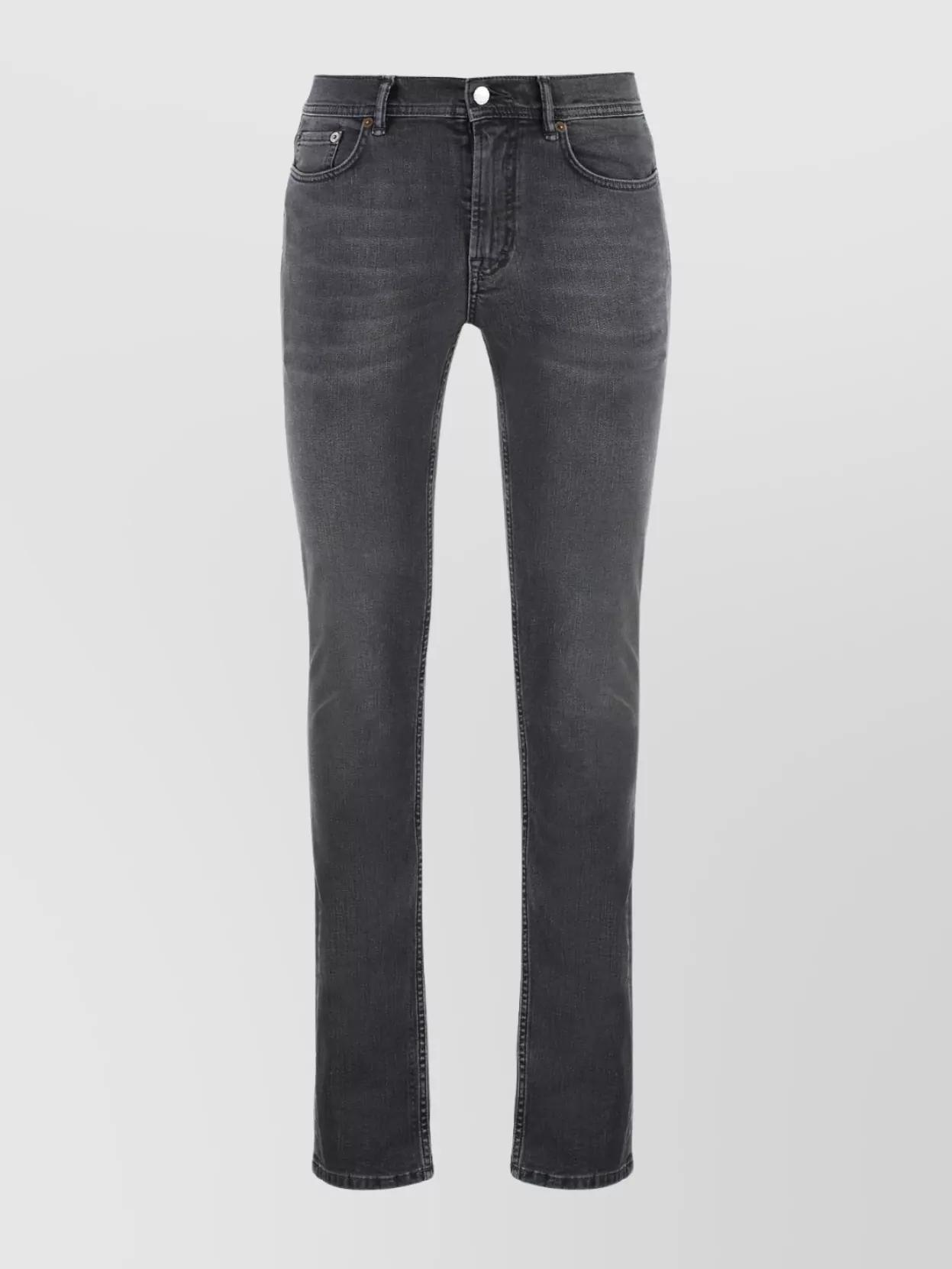 【送料&関税込】Acne Studios Fade Effect Mid-rise Skinny Jea Acne Studios - Regular fit jeans - 2021M - Light blue