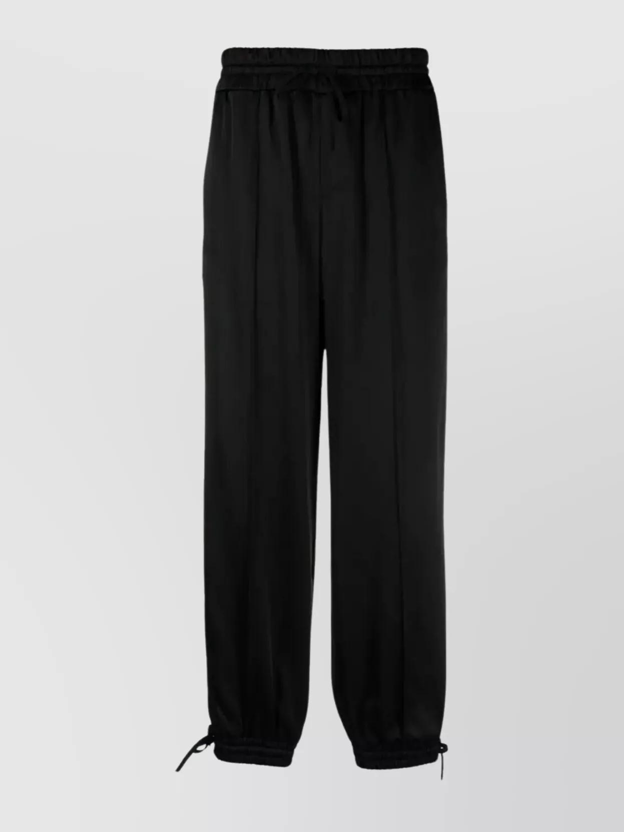 パンツ JIL SANDER BLACK WOOL BLEND JOGGERS Jil Sander - Zipped Wool Pants | HBX - Globally Curated