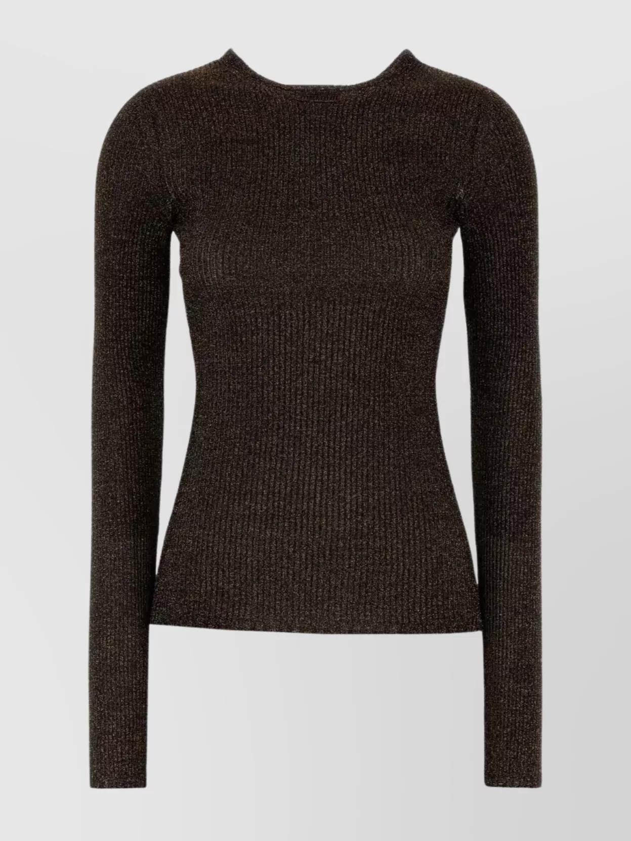 トップス MIUMIU Asymmetry Frilly Knit Long Tops Miu Miu Long-sleeved tops for Women | Online Sale up to 38