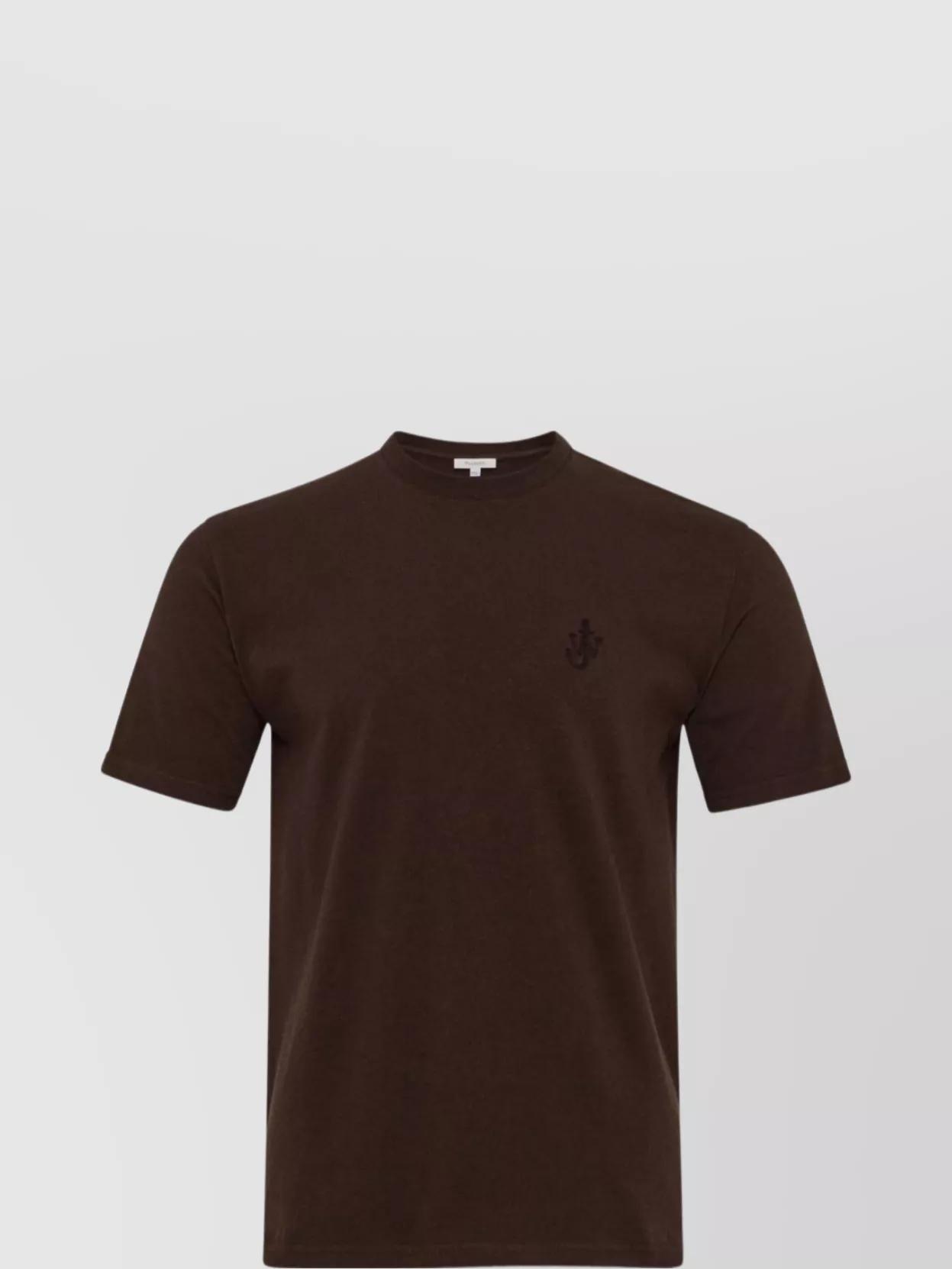 JW ANDERSON｜SHORT-SLEEVED ROUND NECK T-SHIRTS (T-SHIRT JW Anderson Short sleeve t-shirts for Men | Online Sale up