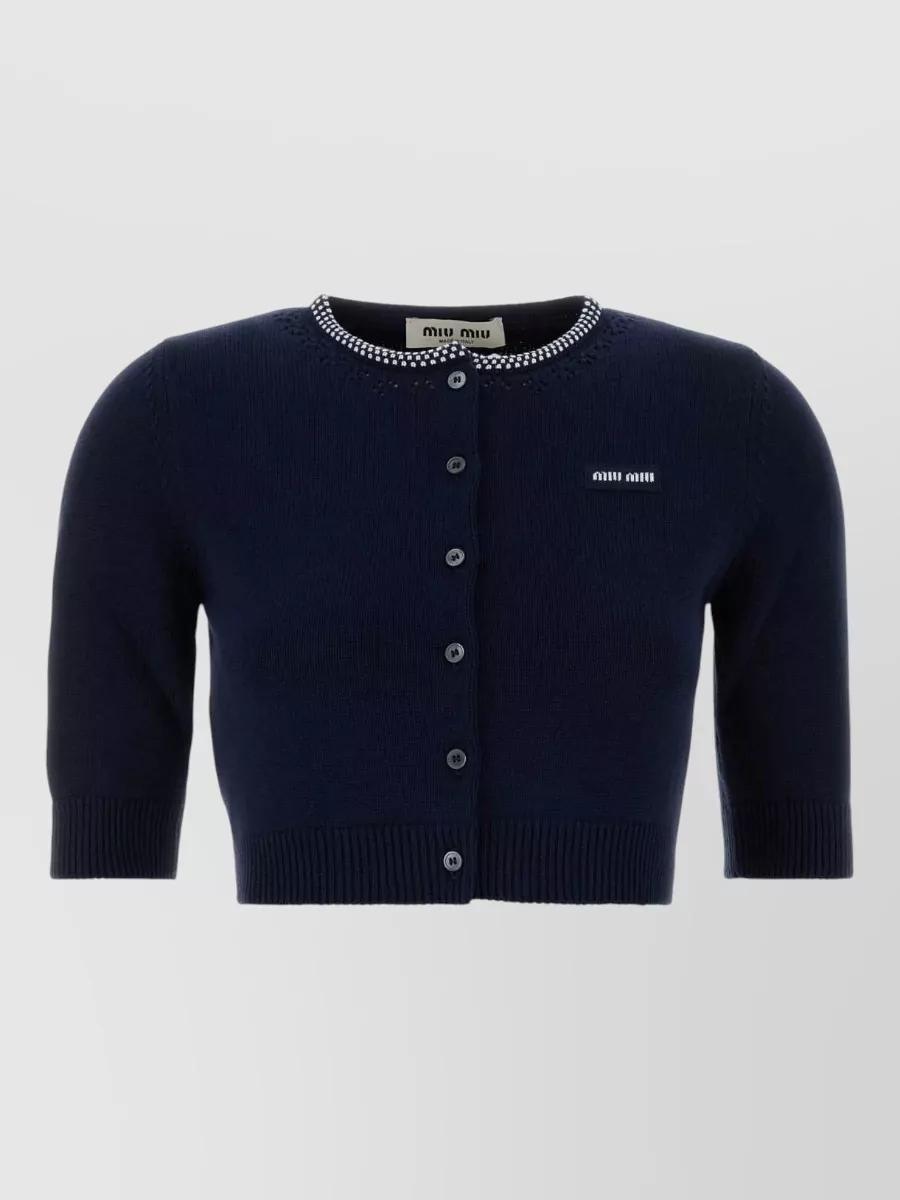 Miu Miu Cardigans for Women | Online Sale up to 50% off | Lyst