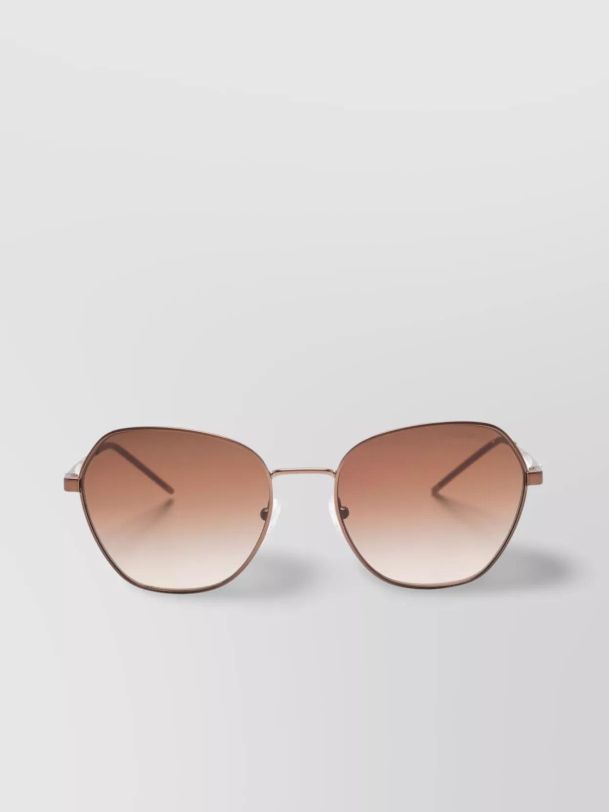 Emporio Armani tan/pink Sunnies Pink Emporio Armani Sunglasses for Women | Lyst main image 4