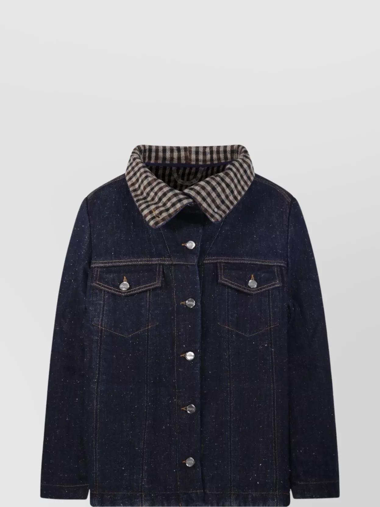 Ganni Jean and denim jackets for Women | Online Sale up to