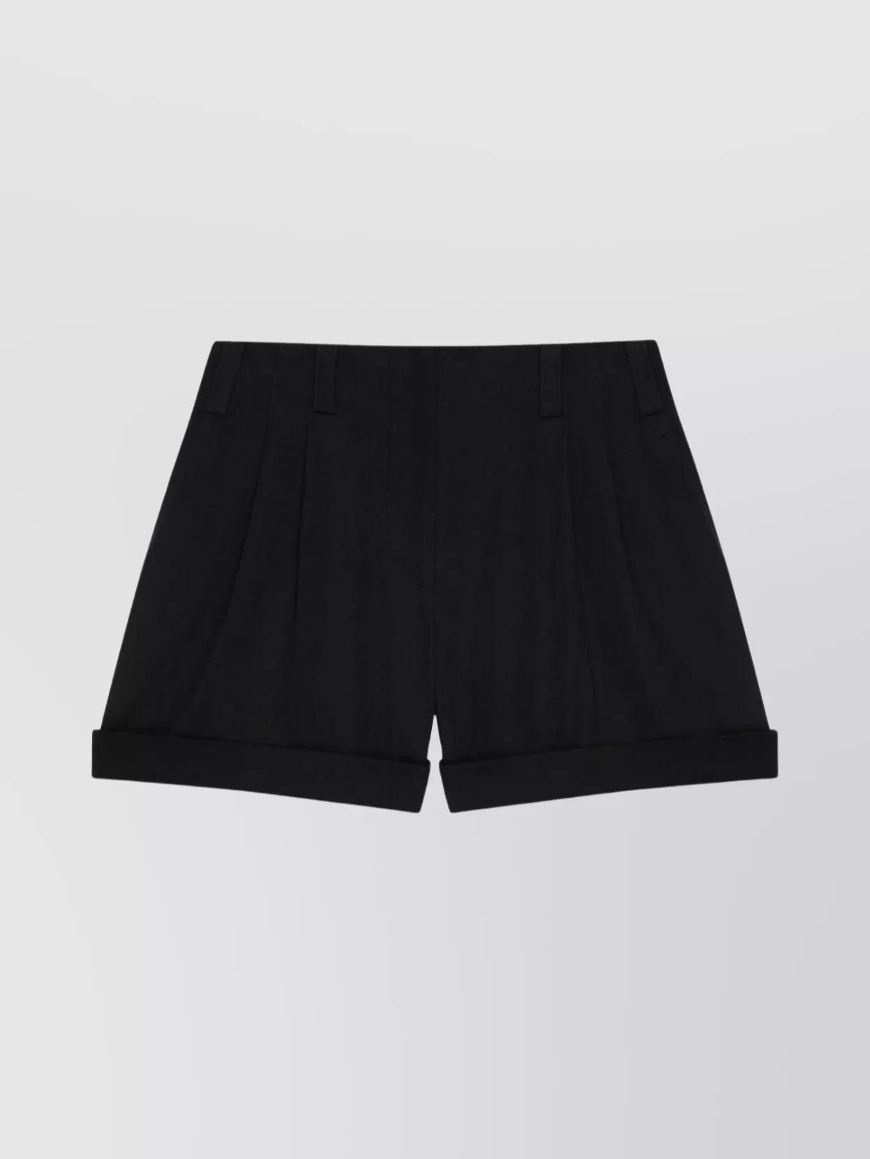 ショートパンツ GIVENCHY SS25 Black wool bermuda shorts (BW515614QJ 001) Bermuda shorts in wool in - black | Givenchy US