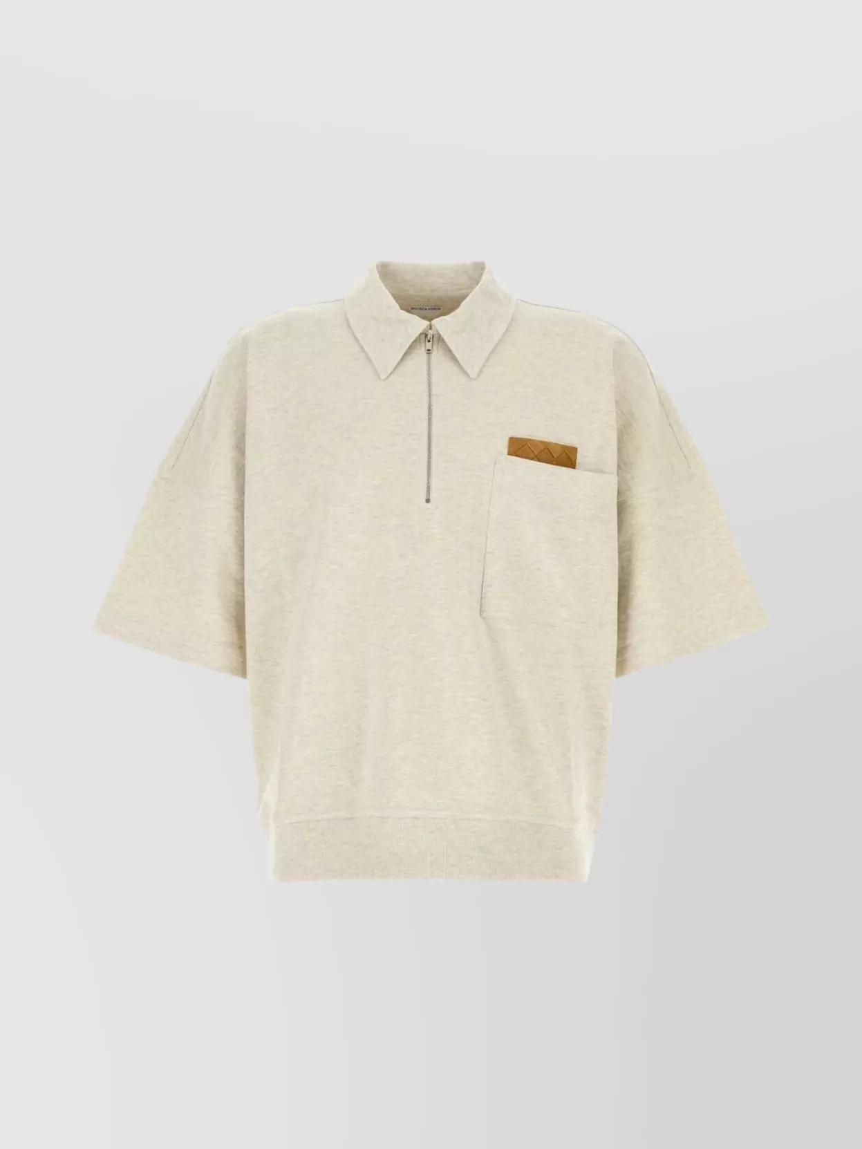 Tシャツ・カットソー BOTTEGA VENETA Embroidered Wool Blend Polo Shirt BOTTEGA VENETA Wool polo shirt | NET-A-PORTER