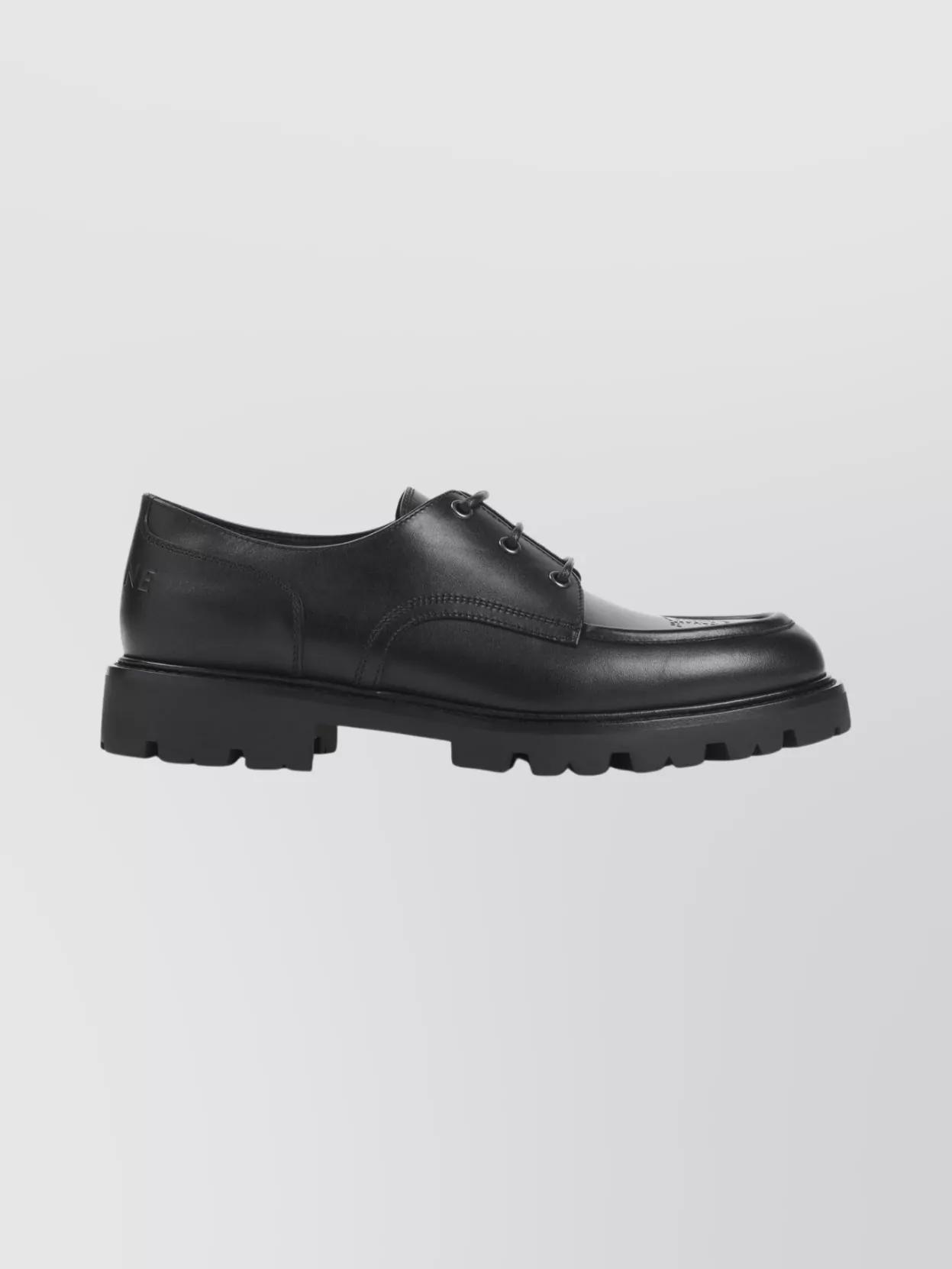 CELINE
RANGER LEATHER DERBY SHOES WITH CHECKERED SOLE Celine Leather Derby Shoes in Black for Men | Lyst main image 4