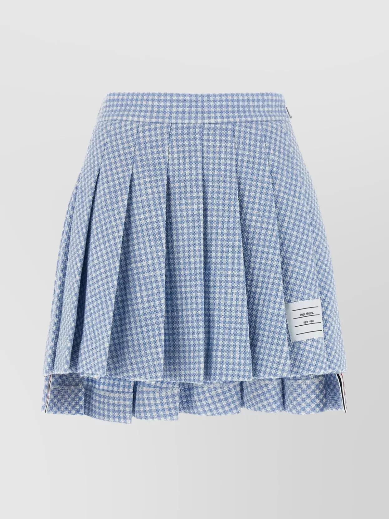 VIP【関税送料無料】希少 THOM BROWNE GREY AND WHITE SKIRT Women's Thom Browne Skirts Sale | Up to 70% Off | THE OUTNET
