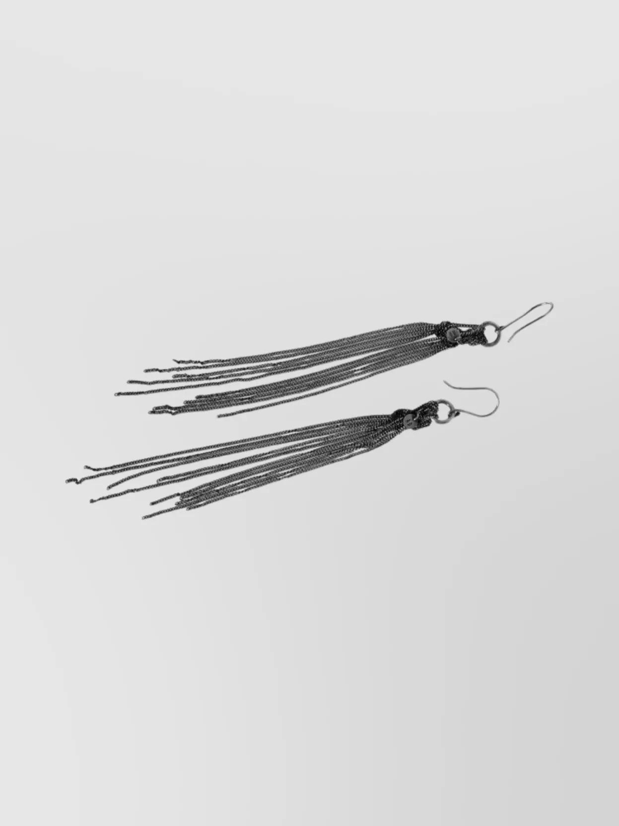 【Ann Demeulemeester】 Wivi Knottassel シルバーピアス Ann Demeulemeester Earrings and ear cuffs for Women | Online
