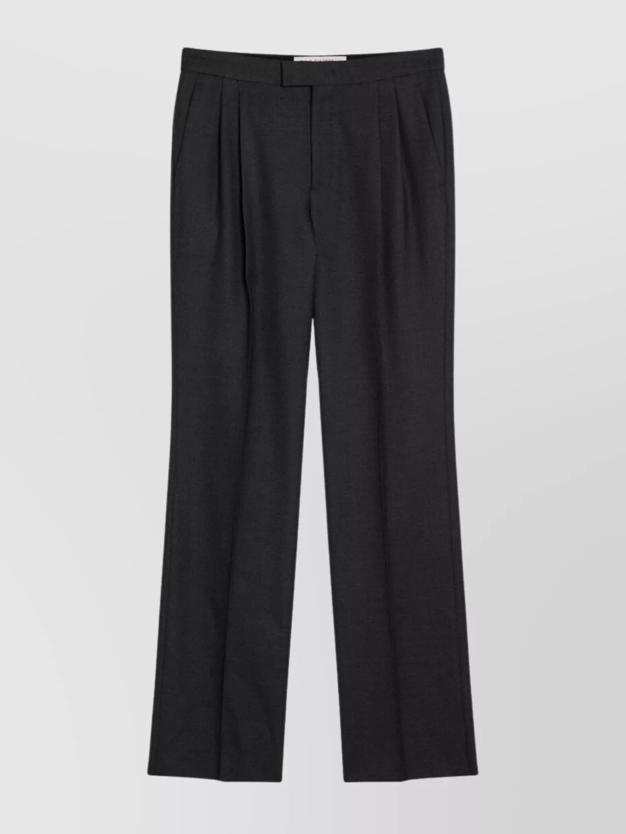 パンツ Valentino Trousers Black Valentino Garavani side-stripe Tailored Trousers | Black