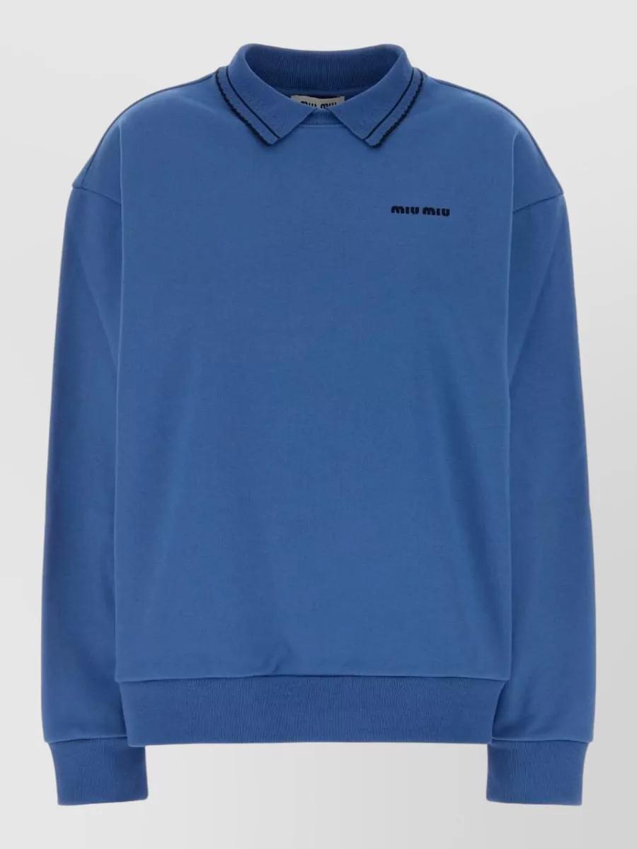 Miu Miu Long-sleeved tops for Women | Online Sale up to 46% off | Lyst