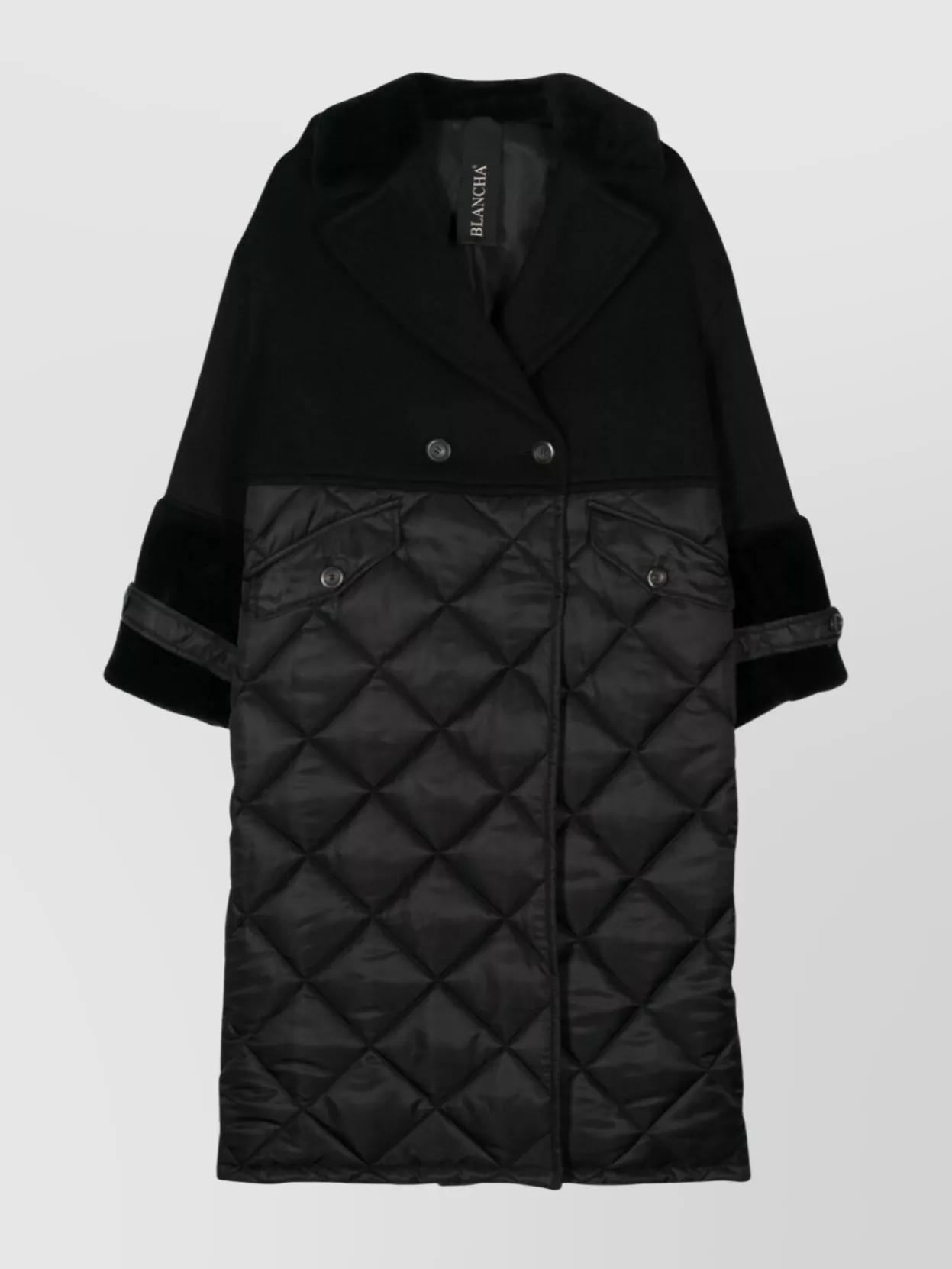 コート BLANCHA Women Coats 24079 600 BLACK Blancha Coats for Women | Online Sale up to 67% off | Lyst