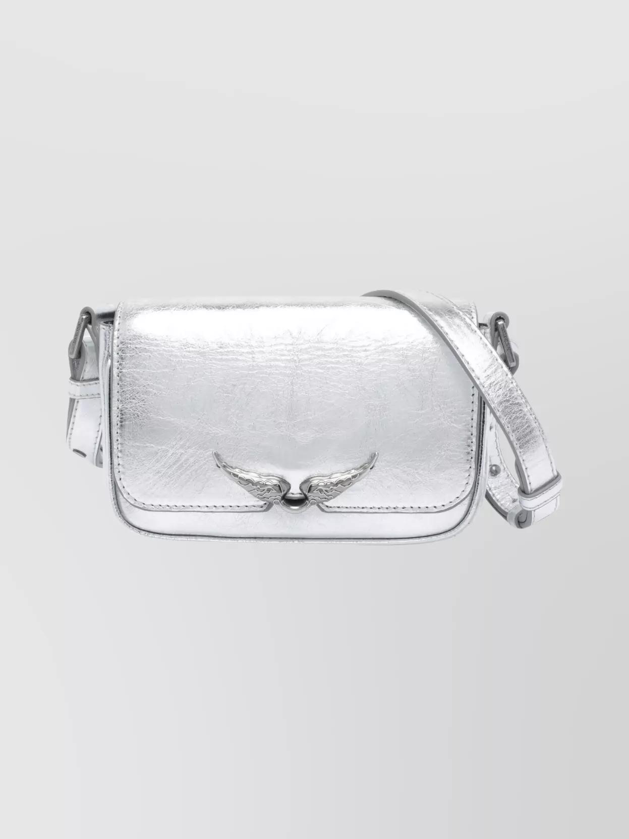 ZADIG & VOLTAIRE ヘビ柄ショルダーバッグ キプリングショルダー