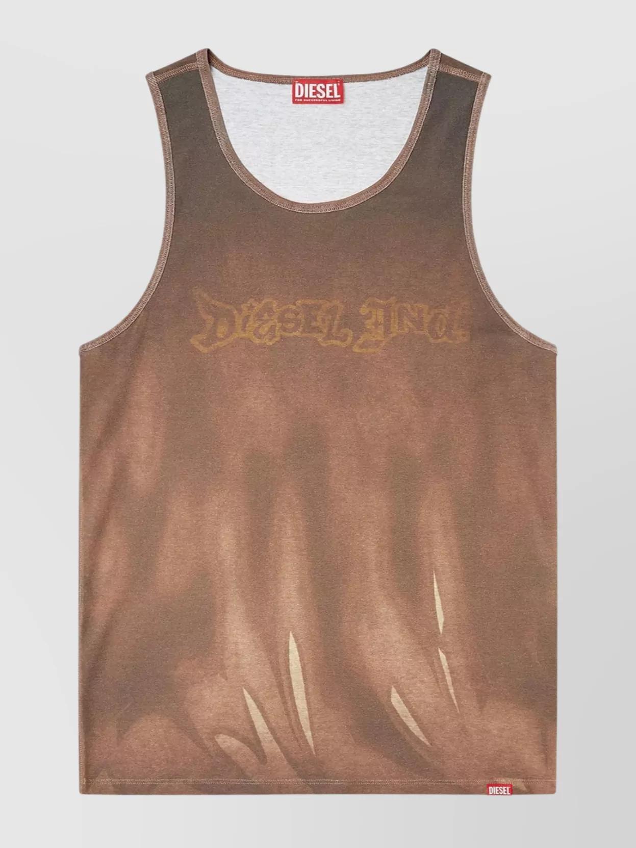 DIESEL Men's Sleeveless Knit Tシャツ DIESEL Men's Sleeveless Knit Tシャツ DIESEL Sleeveless t