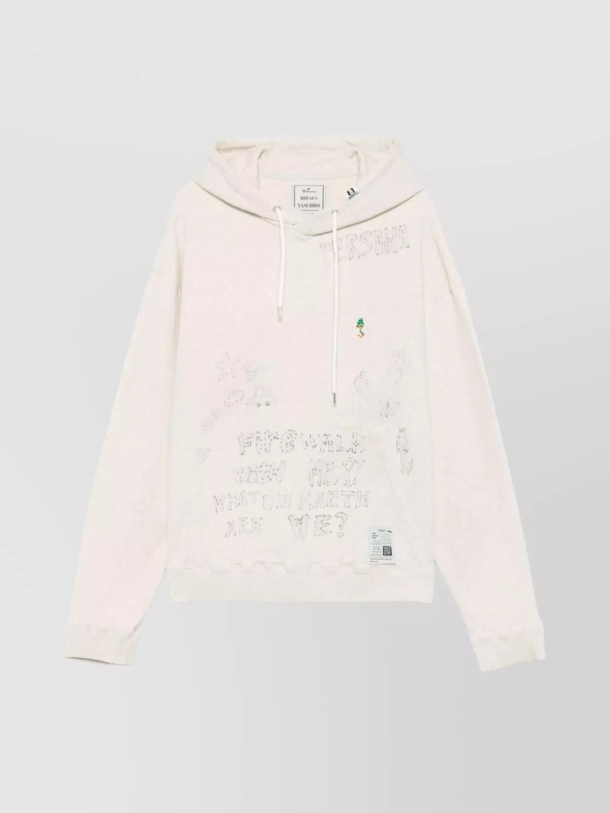 MIHARA YASUHIRO｜SWEATSHIRTS (A13PO662 WHITE) Maison MIHARA YASUHIRO ONLINE STORE（メゾンミハラヤスヒロ