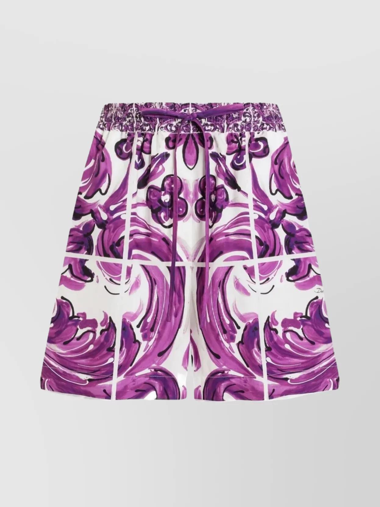 ショートパンツ Dolce & Gabbana Floral bermuda shorts (FTAM7THI1W4 HF5JC) M4F05TIS1UW_HA5BW_0.jpg