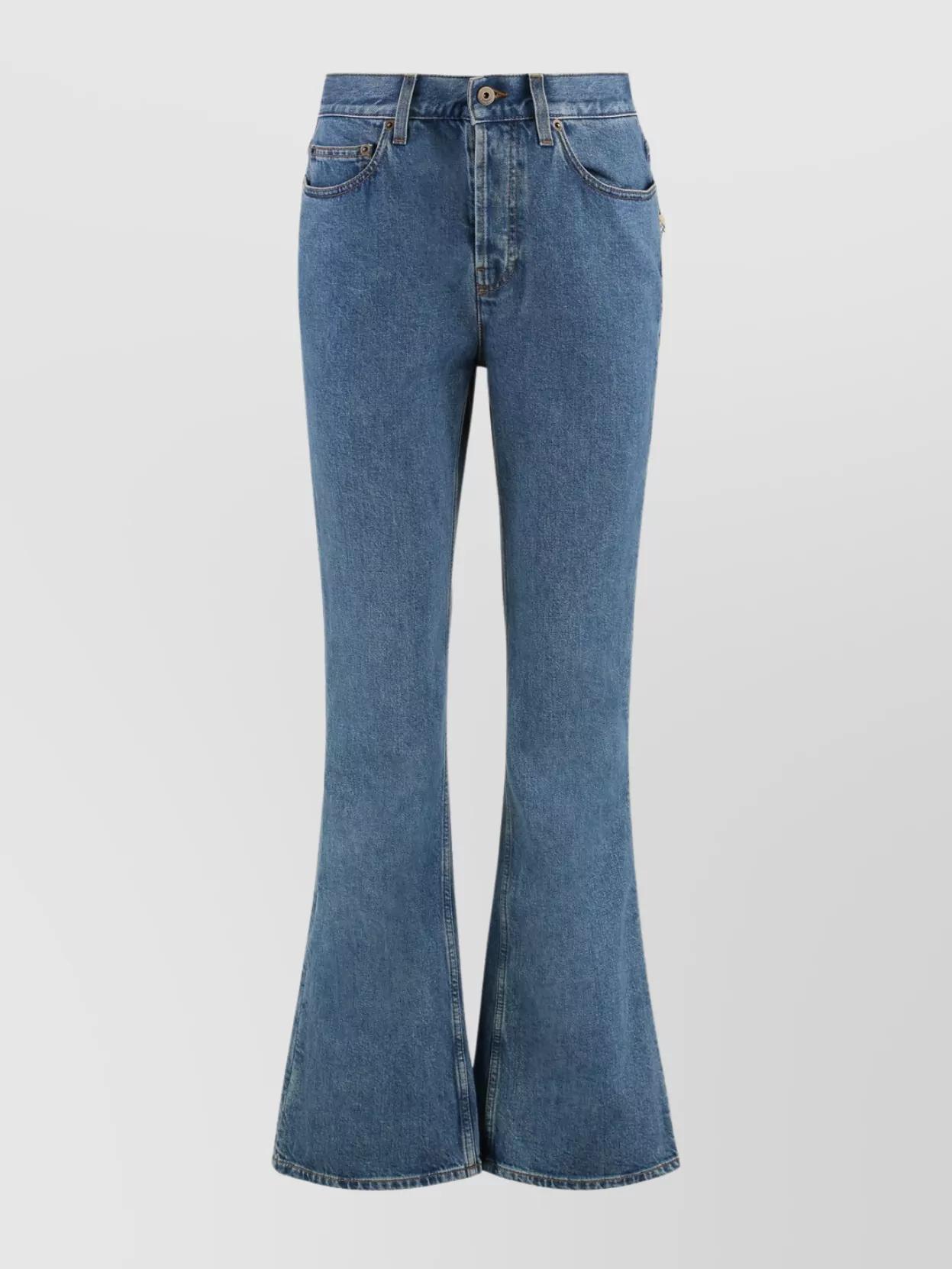 ボトムスその他 Burberry Dark blue flared jeans 7EEF260B-85B2-4BDD-BA61-