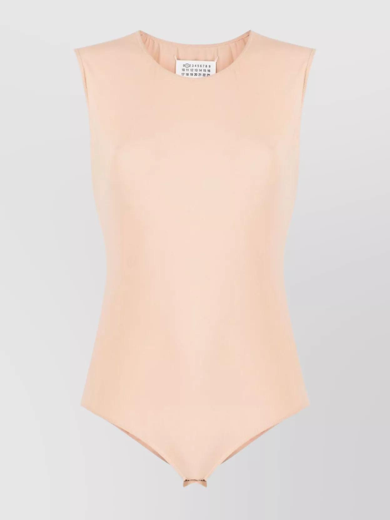 インナー・ルームウェアその他 Maison Margiela Skin pink stretch viscose bodysuit Maison Margiela Bodysuits for Women | Online Sale up to 76